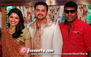 Abish Maria Kalabhavan Mani Wedding Photos